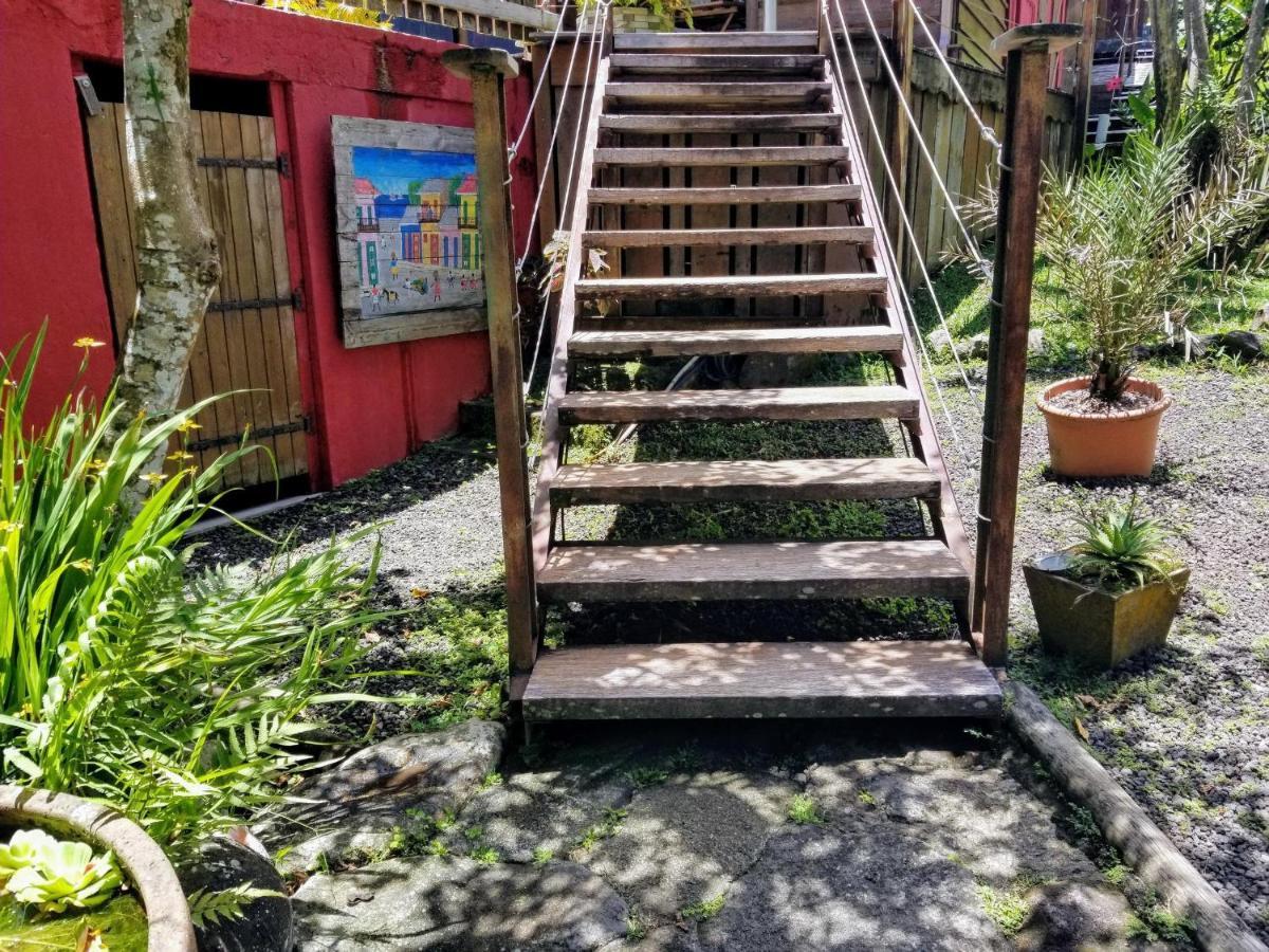 Les Bananes Vertes Ecolodges Saint-Claude Exterior foto